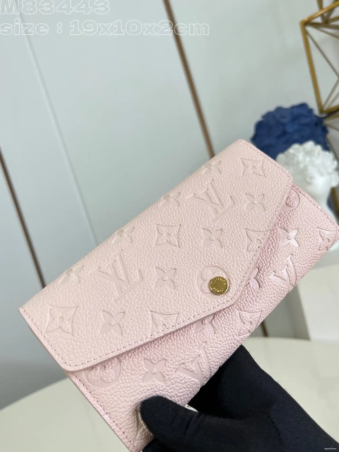 WALLET-19*10.5*2cm Vuitton Louis SARAH 0514